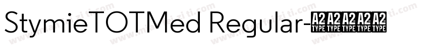 StymieTOTMed Regular字体转换